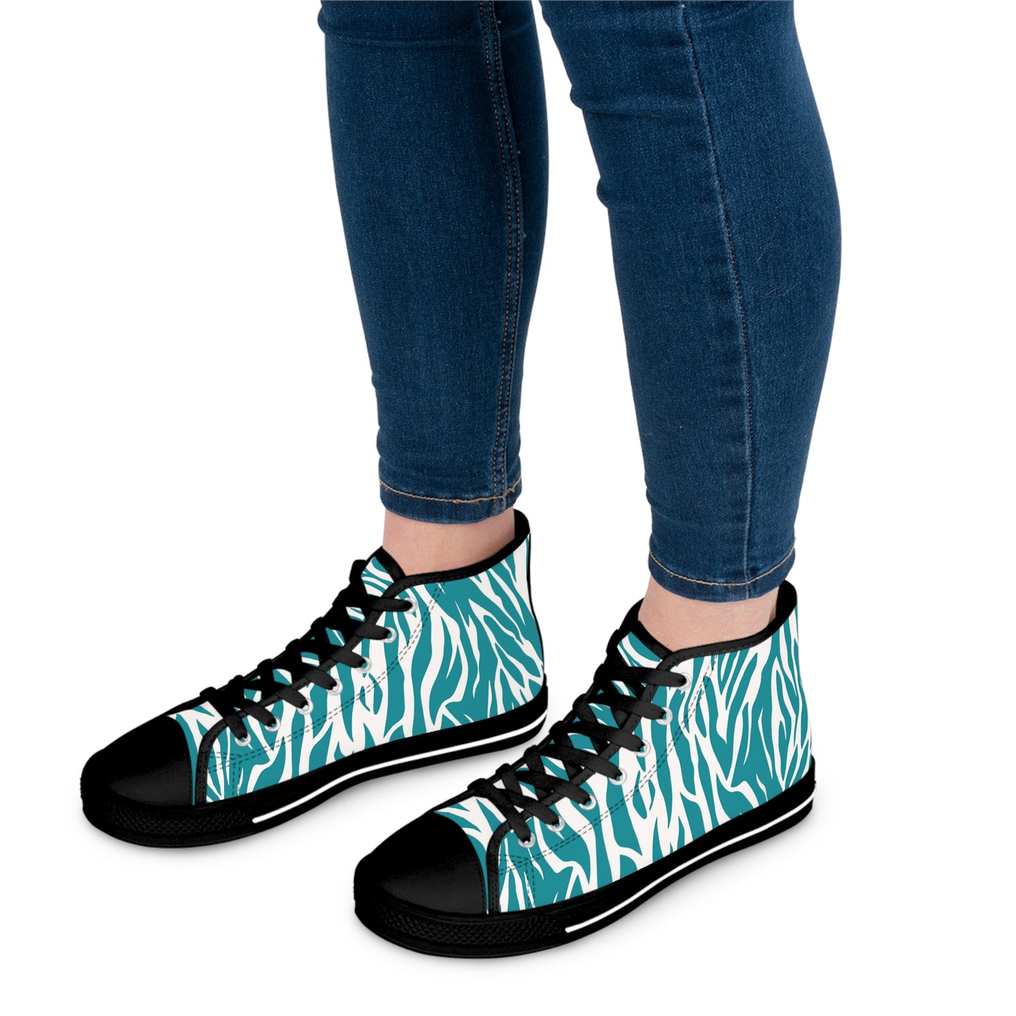 Zebras Colorful Groove - Women (Teal)