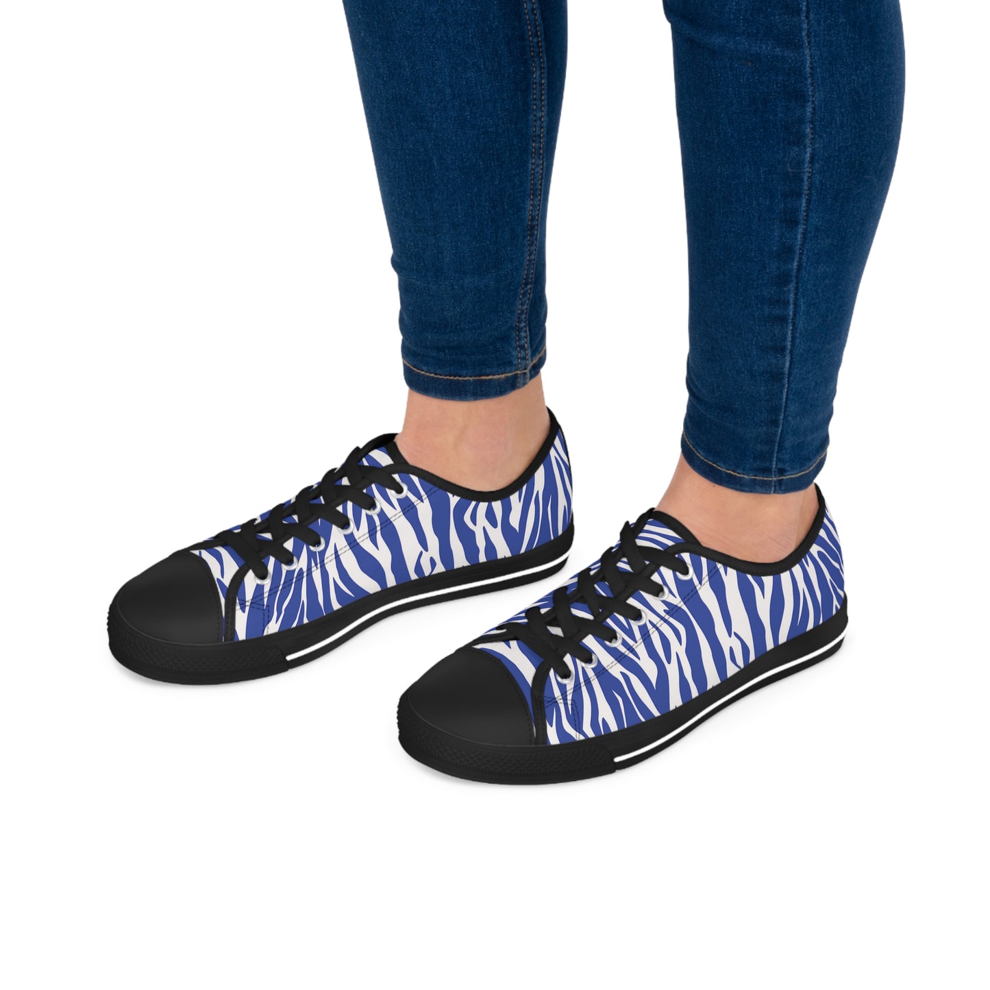 Zebras Colorful Groove - Women (Blue) LOW