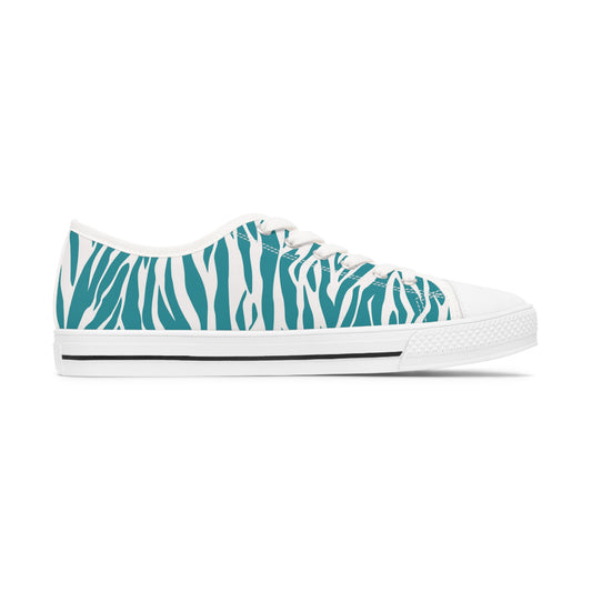 Zebras Colorful Groove - Women (Teal) LOW