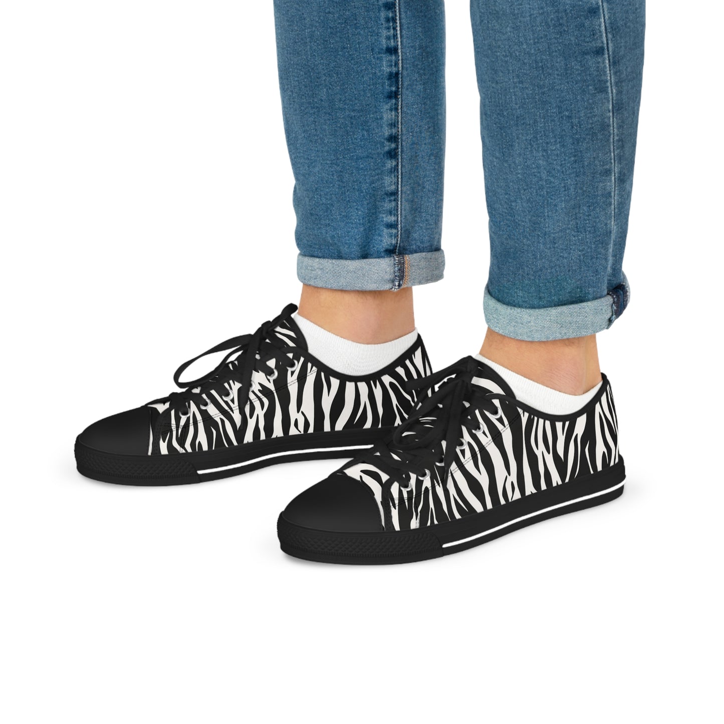 Zebras Colorful Groove - Men (Black) LOW