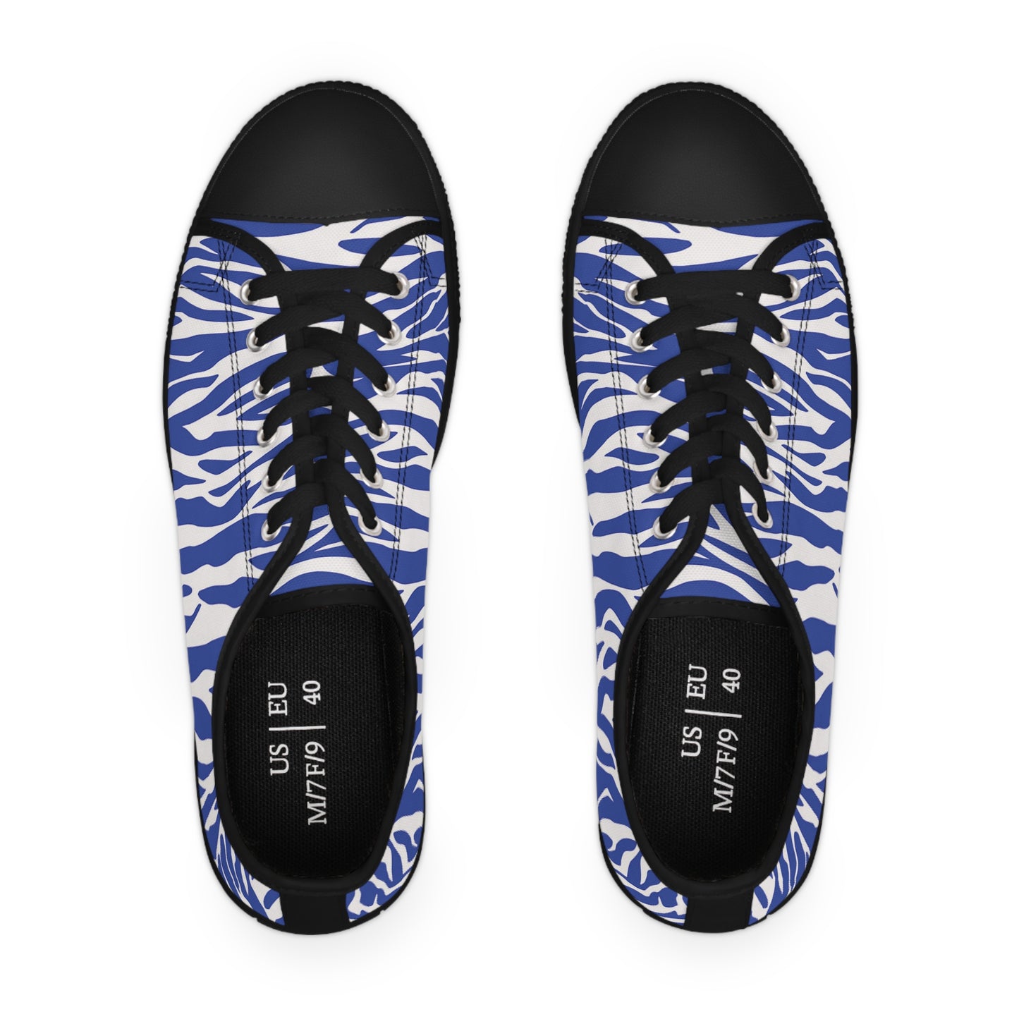 Zebras Colorful Groove - Women (Blue) LOW