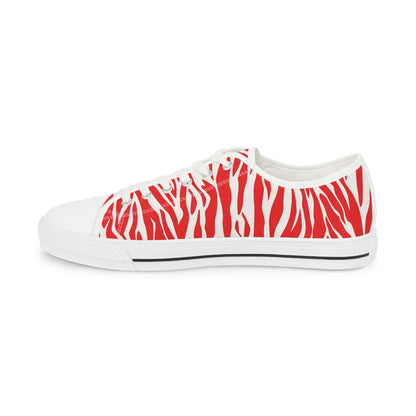 Zebras Colorful Groove - Men (Red) LOW