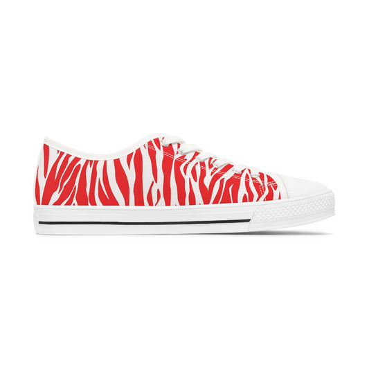 Zebras Colorful Groove - Women (Red) LOW