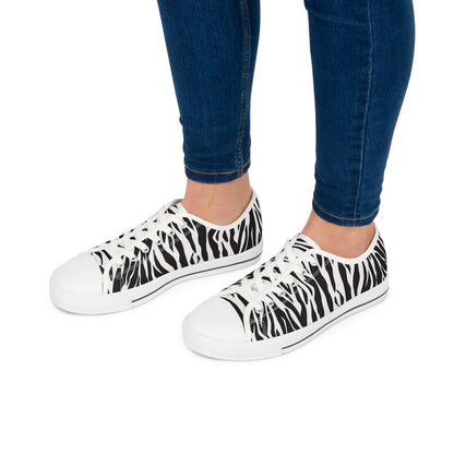 Zebras Colorful Groove - Women (Black) LOW