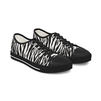 Zebras Colorful Groove - Women (Black) LOW