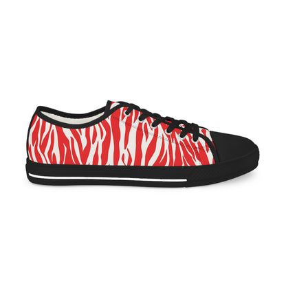 Zebras Colorful Groove - Men (Red) LOW