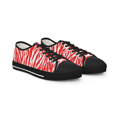 Zebras Colorful Groove - Men (Red) LOW