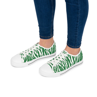 Zebras Colorful Groove - Women (Green) LOW