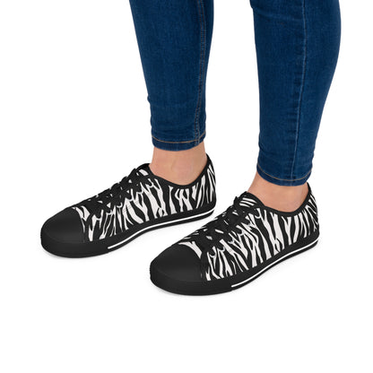 Zebras Colorful Groove - Women (Black) LOW