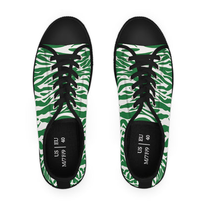 Zebras Colorful Groove - Women (Green) LOW