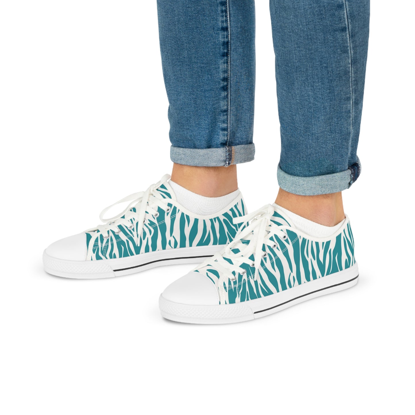 Zebras Colorful Groove - Men (Teal) LOW