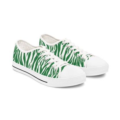 Zebras Colorful Groove - Women (Green) LOW