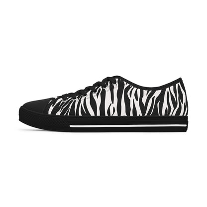 Zebras Colorful Groove - Women (Black) LOW