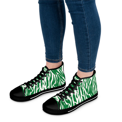 Zebras Colorful Groove - Women (Green)