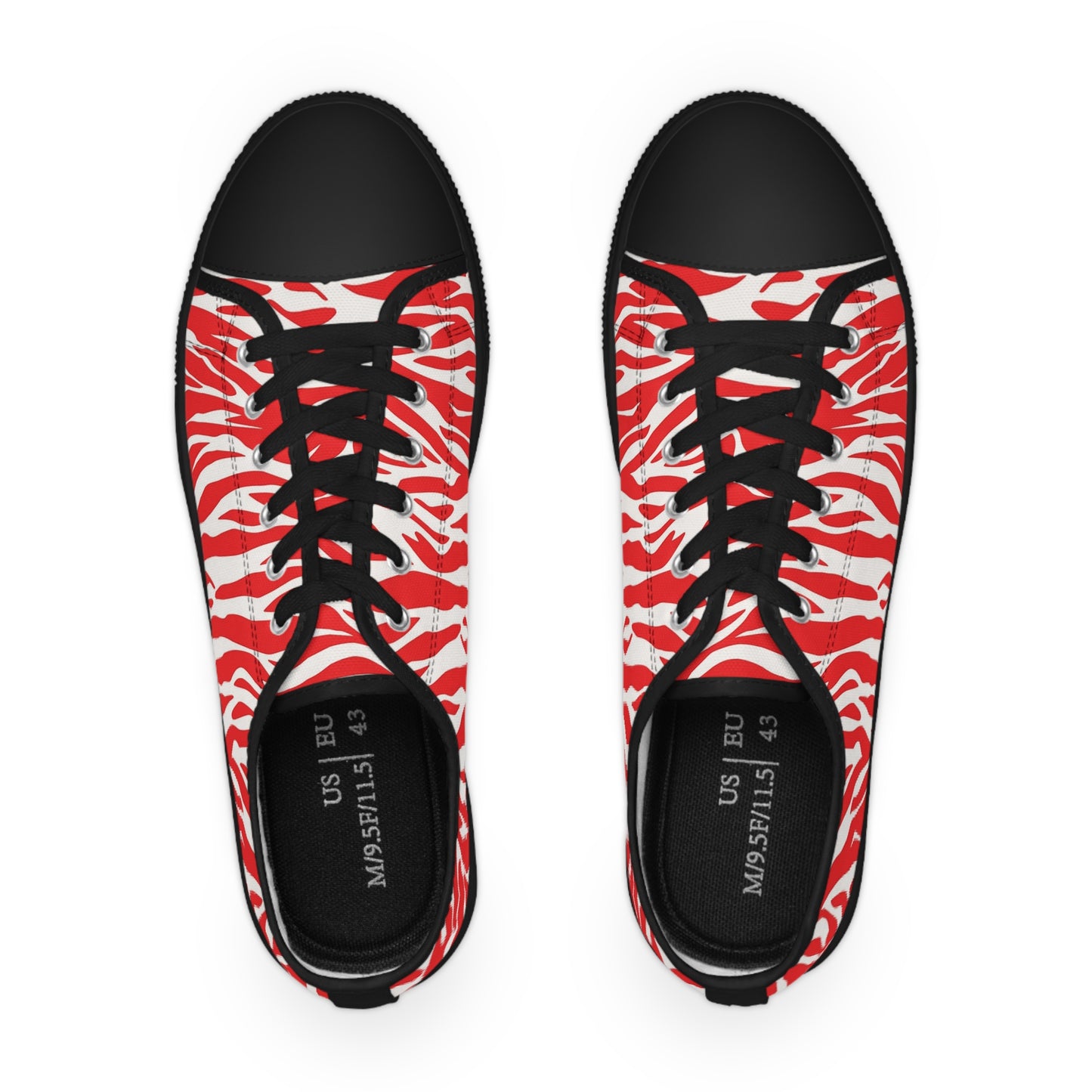 Zebras Colorful Groove - Men (Red) LOW