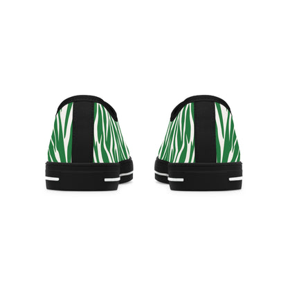 Zebras Colorful Groove - Women (Green) LOW