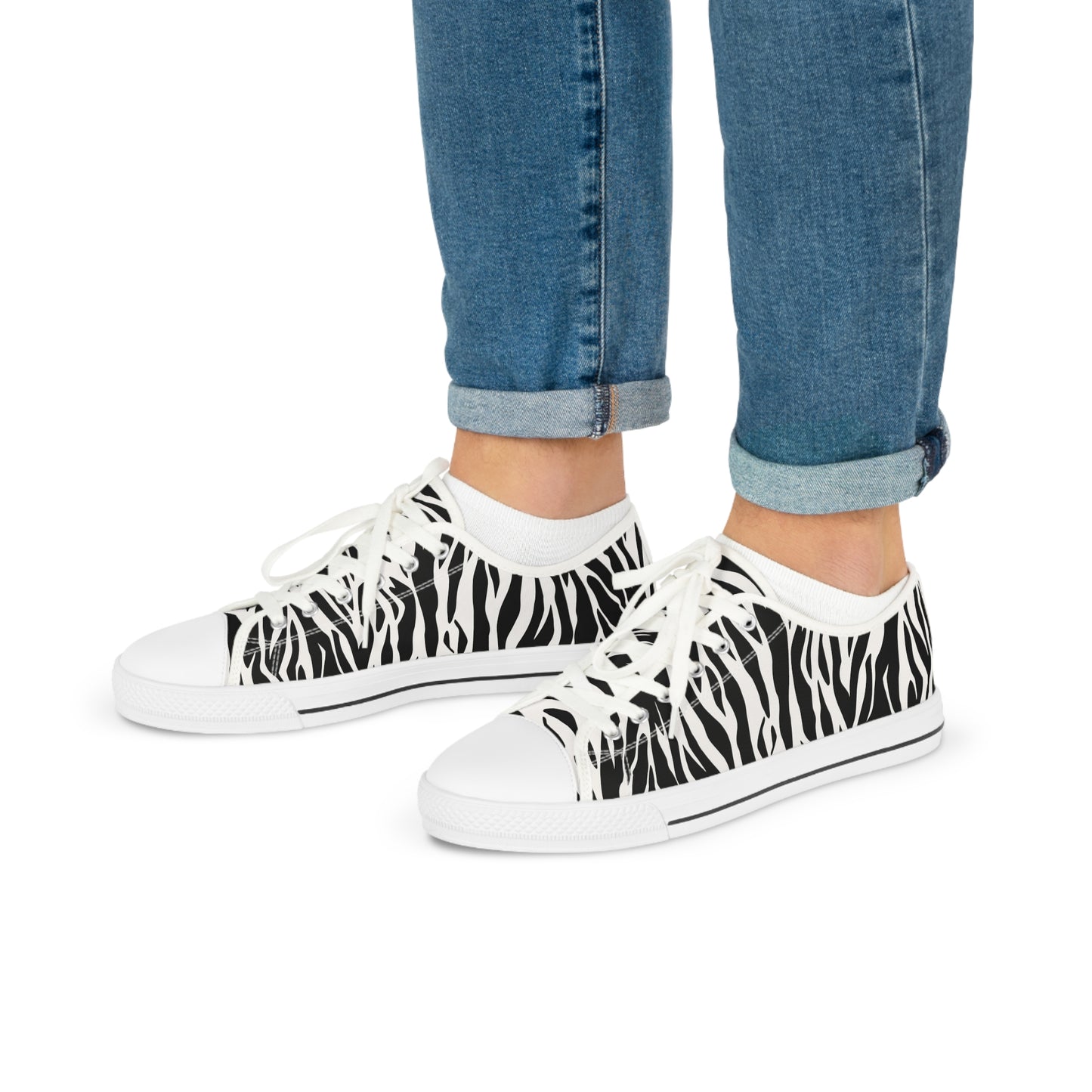 Zebras Colorful Groove - Men (Black) LOW