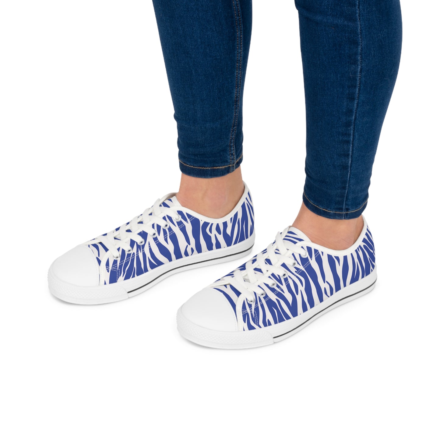 Zebras Colorful Groove - Women (Blue) LOW