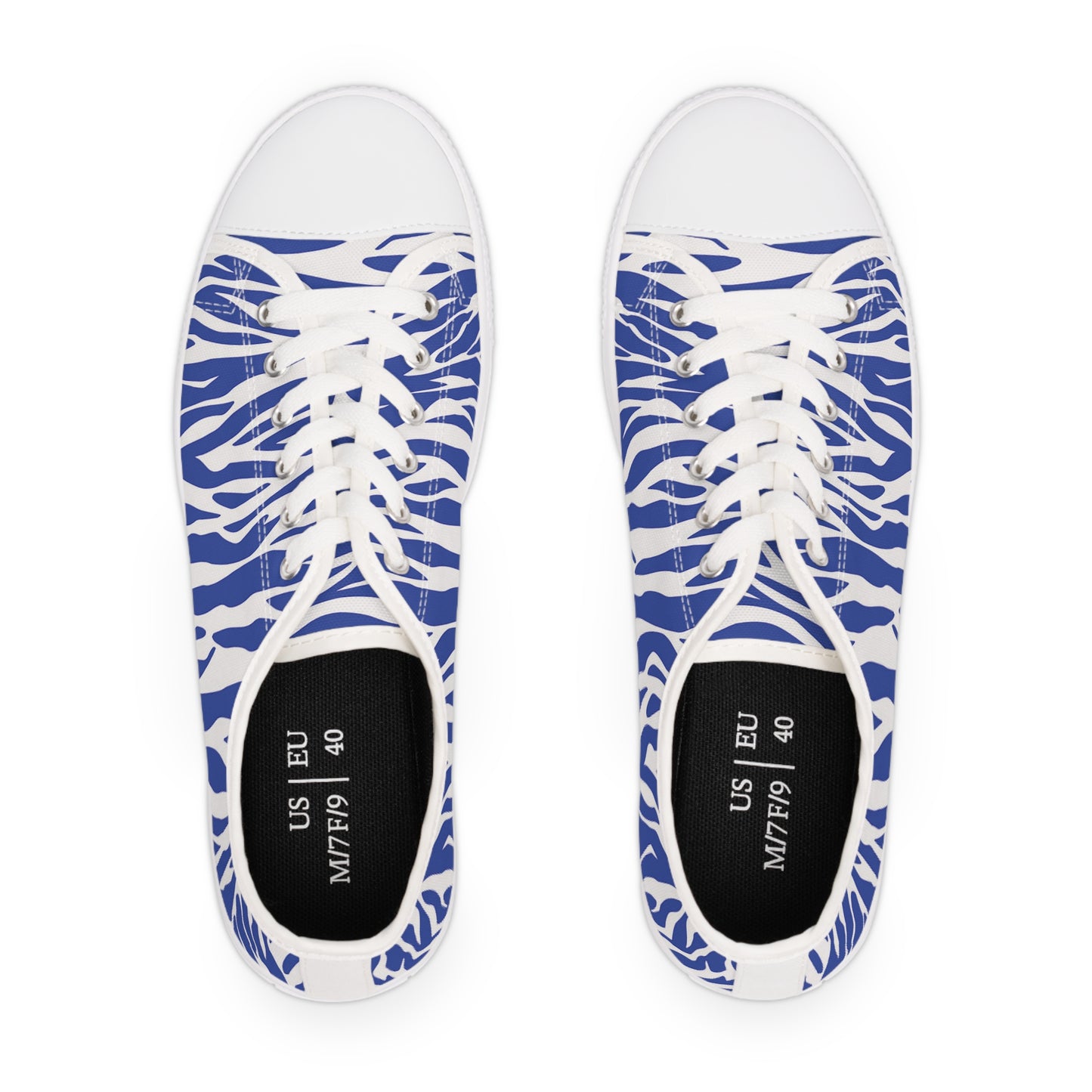 Zebras Colorful Groove - Women (Blue) LOW