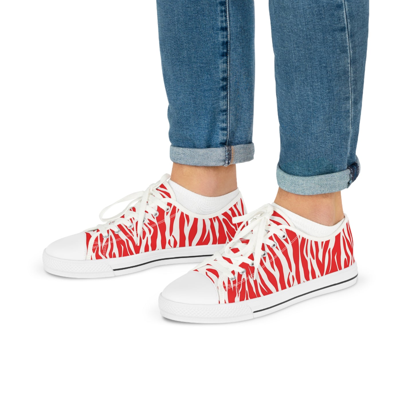 Zebras Colorful Groove - Men (Red) LOW