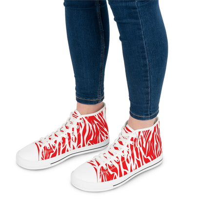 Zebras Colorful Groove - Women (Red)