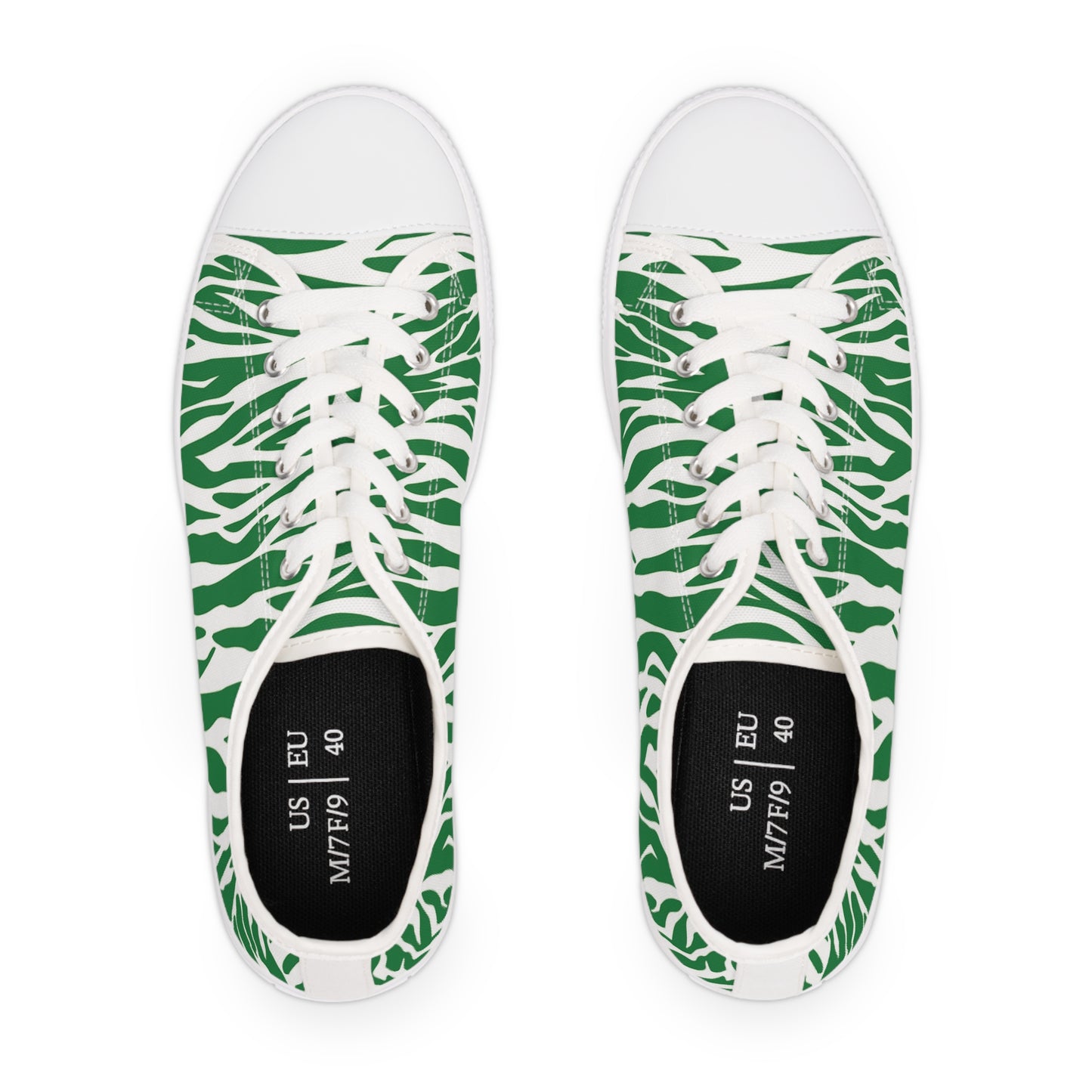 Zebras Colorful Groove - Women (Green) LOW