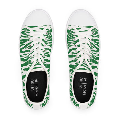 Zebras Colorful Groove - Women (Green) LOW