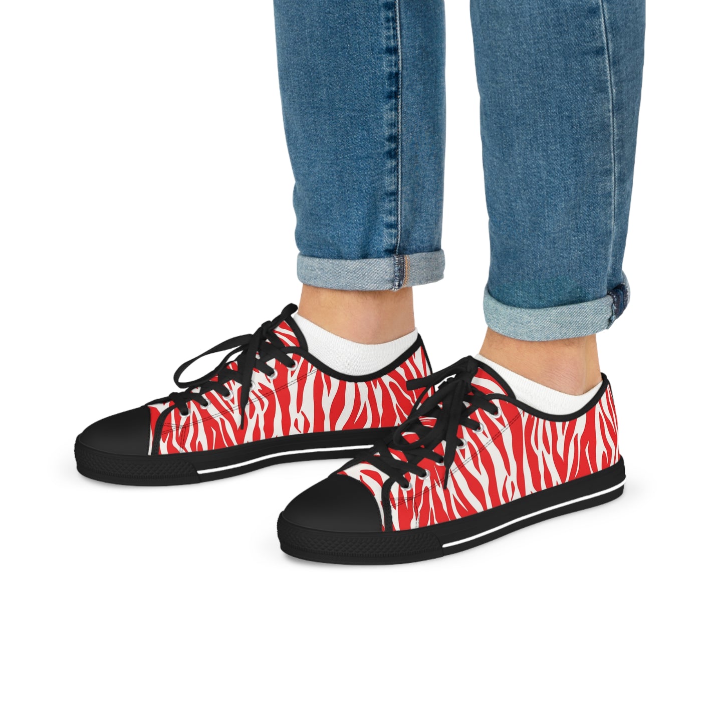 Zebras Colorful Groove - Men (Red) LOW